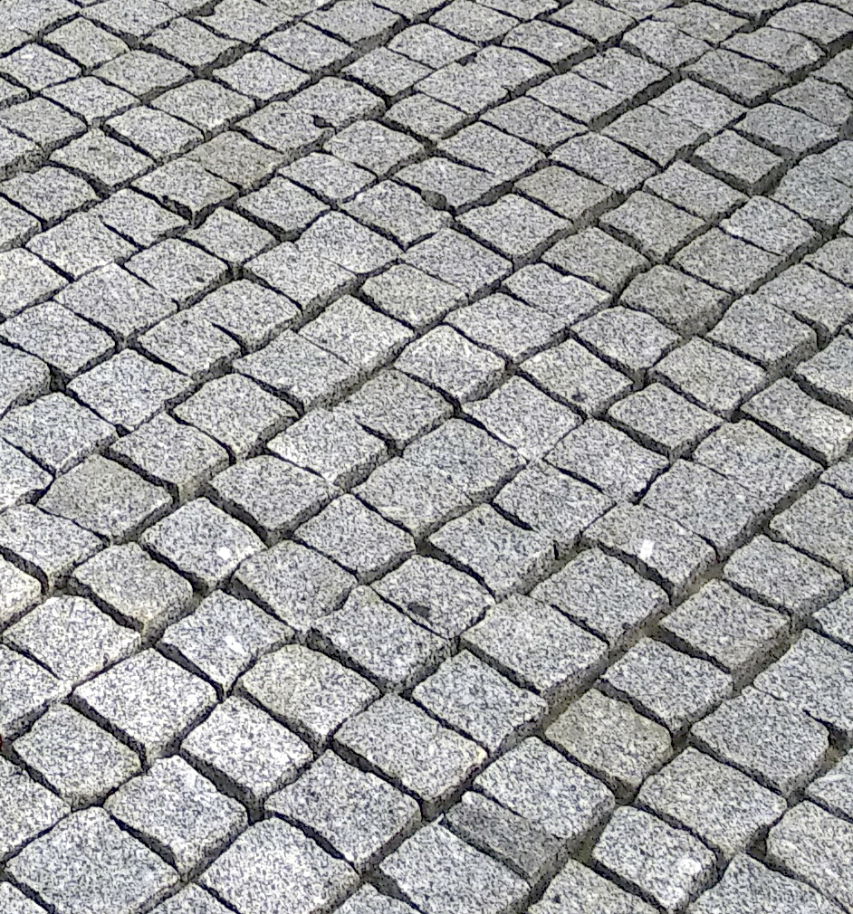 Pavé granit gris